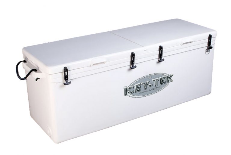 260 Litre Split Lid Long Box - Icey-Tek Canada